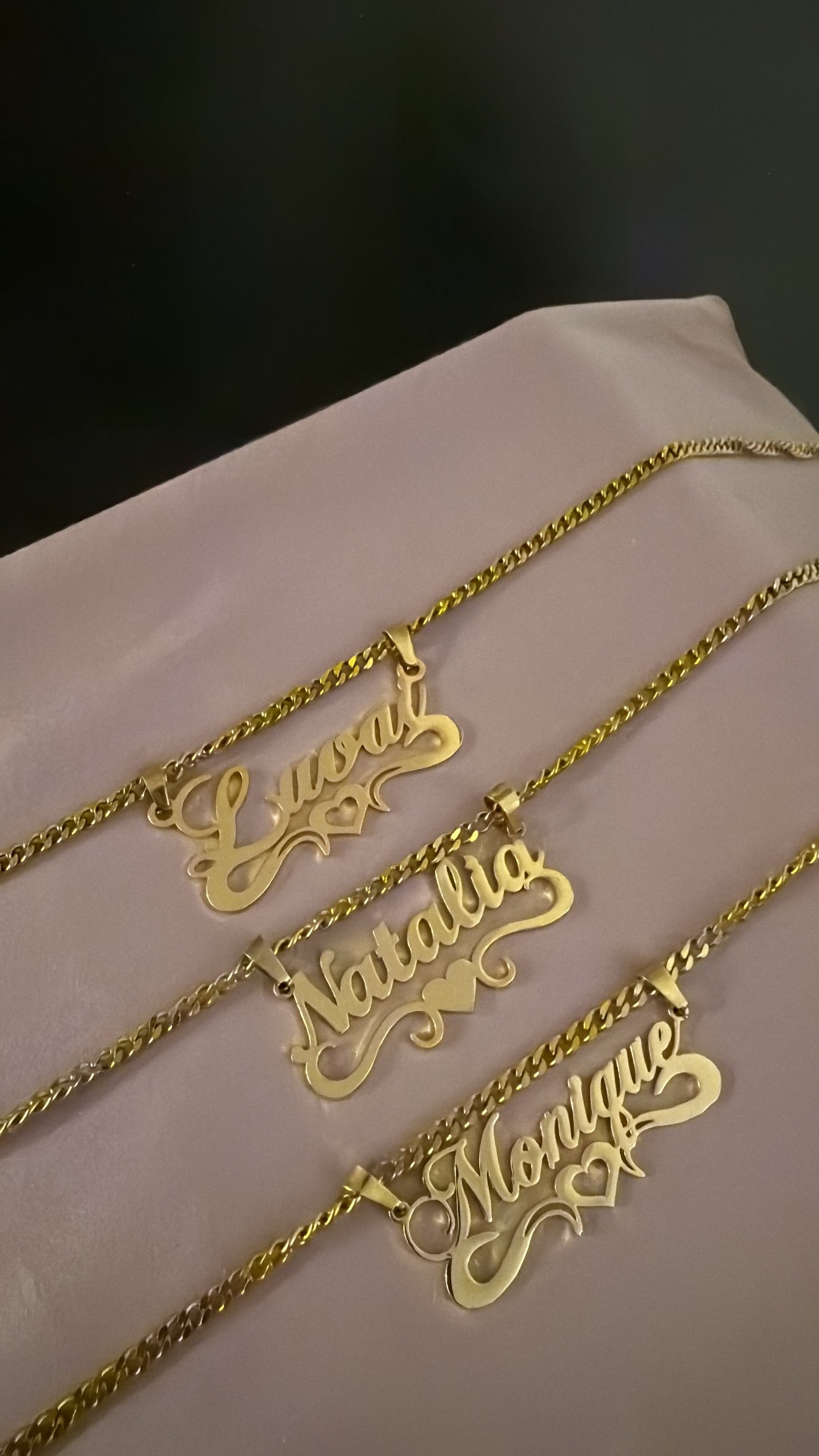 Custom name necklace