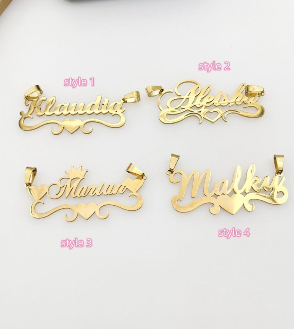Custom name necklace