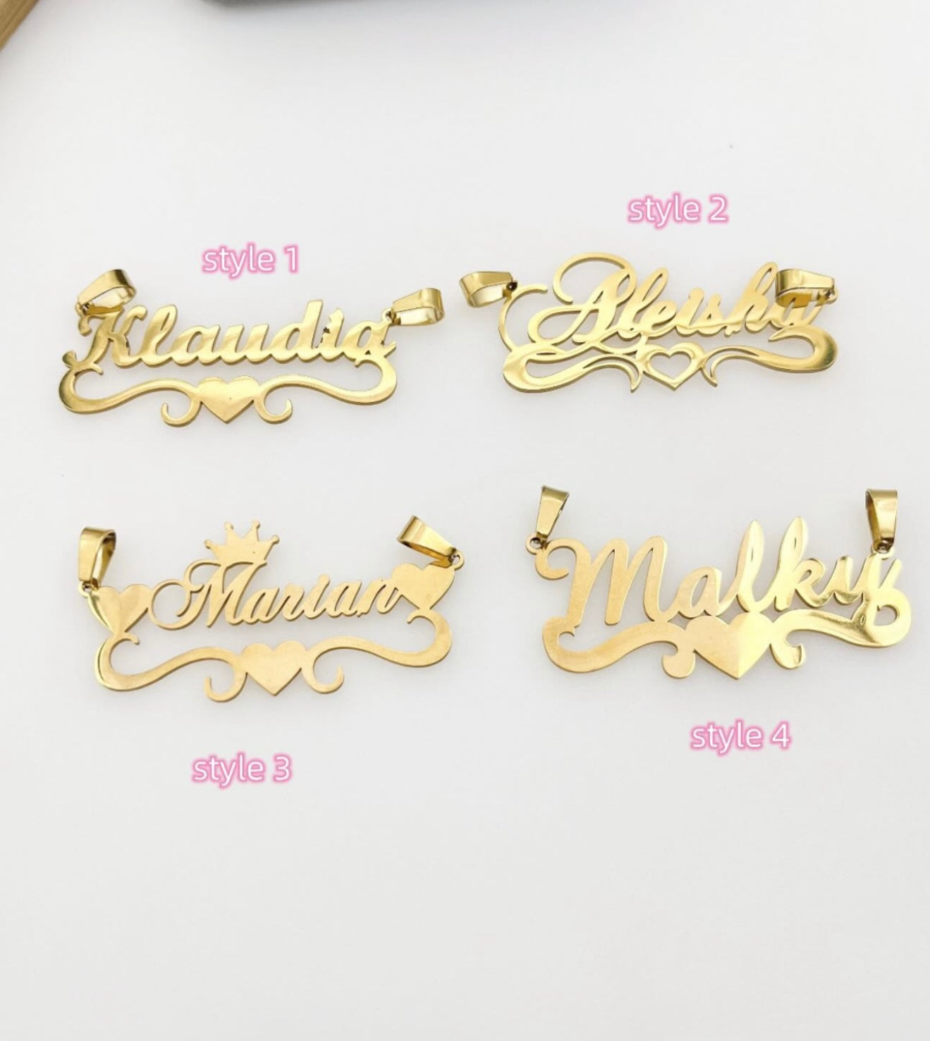 Custom name necklace